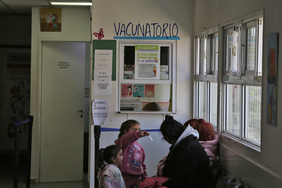 Sin vacunas pediátricas contra el covid en Río Negro. Foto: archivo Juan Thomes. 