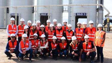 La visita se enmarca en el XVI Encuentro Anual de Capítulos
Estudiantiles de la SPE. Foto: NRG.