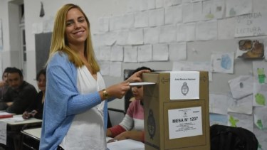 La intendenta Soria estaba en el padrón, pero no participó de las elecciones. (Foto: Archivo)
