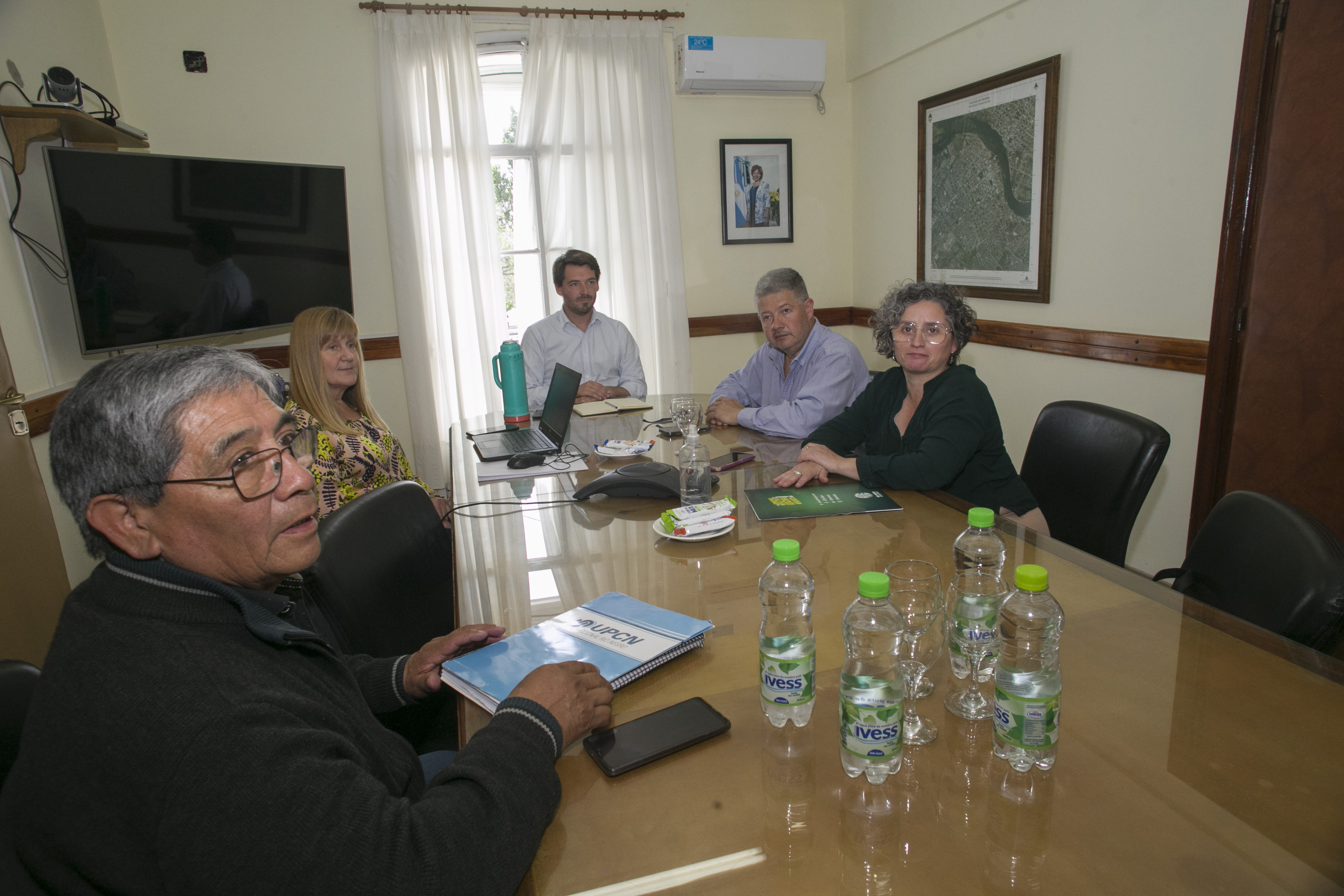 En Economía, los funcionarios negociaron con UPCN y ATE. Foto: Pablo Leguizamon