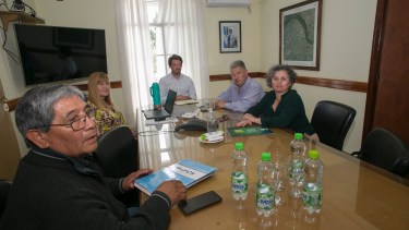 En Economía, los funcionarios negociaron con UPCN y ATE. Foto: Pablo Leguizamon