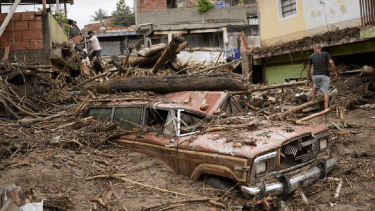 Al menos 25 muertos debido a las históricas lluvias en Venezuela. Foto: AP 
