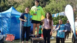 La nadadora viedmense Iara Arias se consagró campeona Sudamericana de Aguas Frías