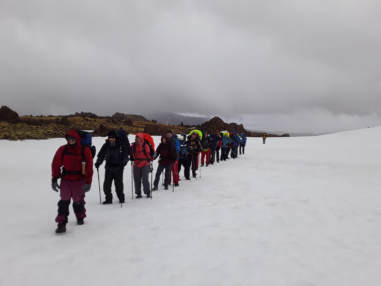 La temporada oficial en Volcán Domuyo, este año, arrancará el 1 de noviembre y termina el 30 de abril. Fotos: Rumbo Norte.