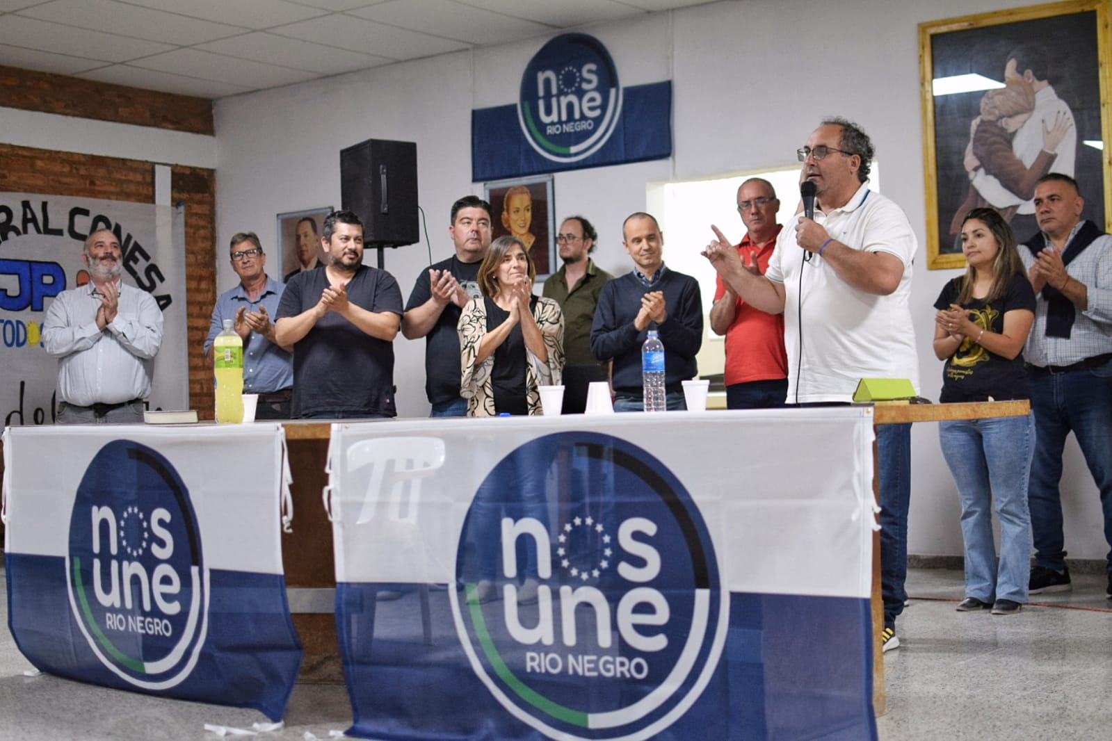 Sergio Hernández, presidente del PJ e intendente de Lamarque, convocó a los peronistas a protagonizar "la transformación que necesitamos".