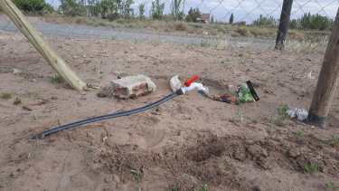 EPAS se comprometió a comenzar con las tareas para que el agua llegue a los vecinos de Colonia Rural Nueva Esperanza.  Foto: gentileza