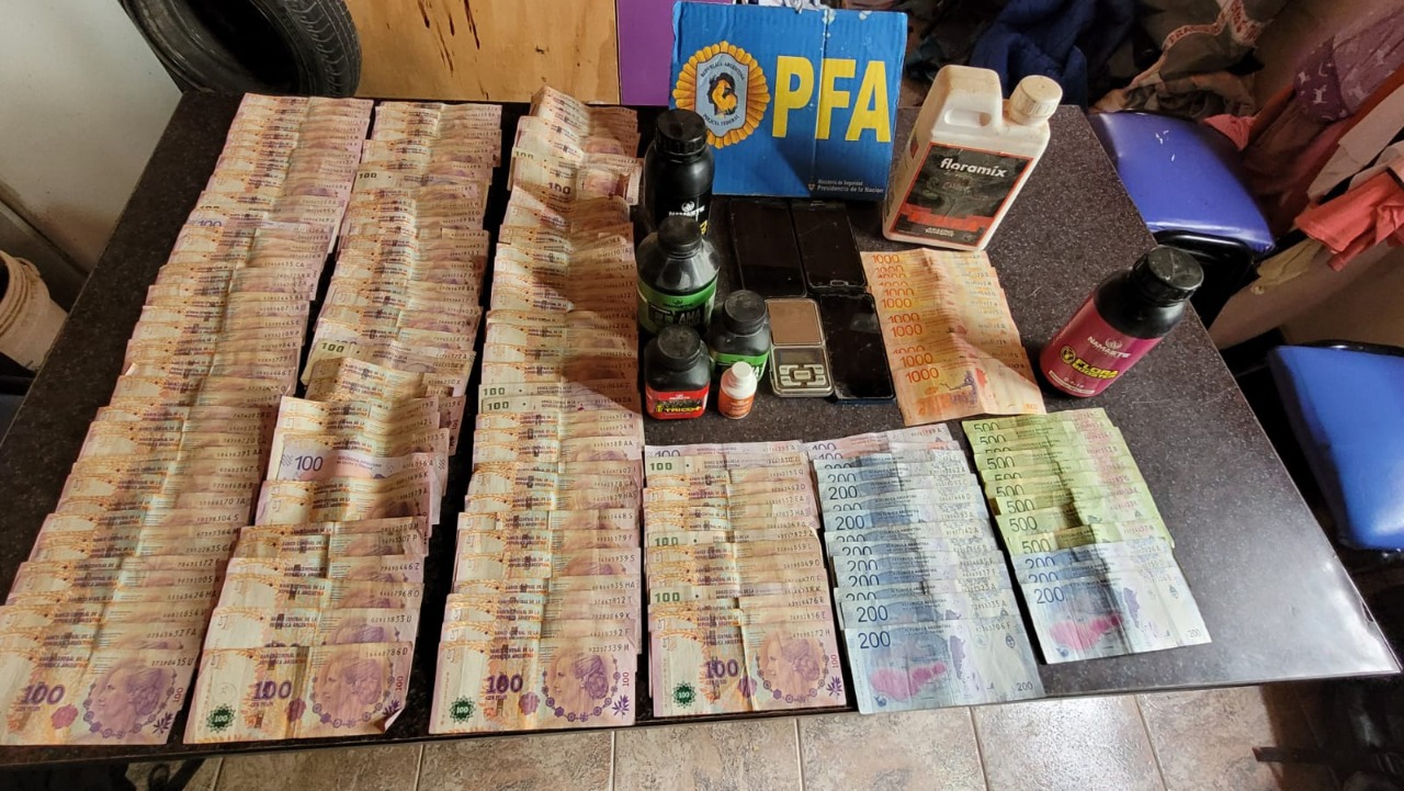 Cae banda narco que vendía droga en el oeste de Neuquén. Foto: Gentileza
