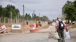 Por una mega conexión cloacal, cortarán la calle San Martín en el oeste de Neuquén