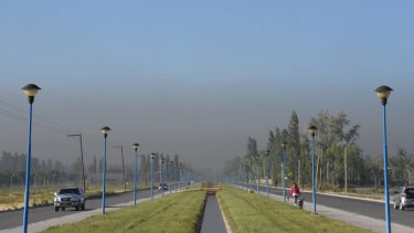 Las temperaturas pueden complicar a la producción frutícola local. Foto: Juan Thomes.-

