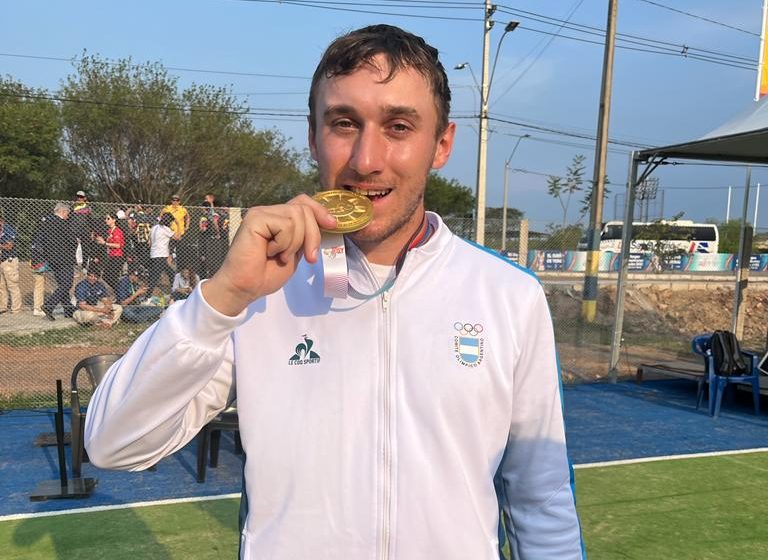 Iván Nikolajuk se colgó de oro en los Juegos Odesur de Paraguay y quiere repetir en los Panamericanos.