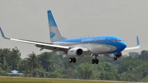 Una rionegrina fue testigo del turbulento vuelo de Aerolíneas: «Nunca vivimos algo así»