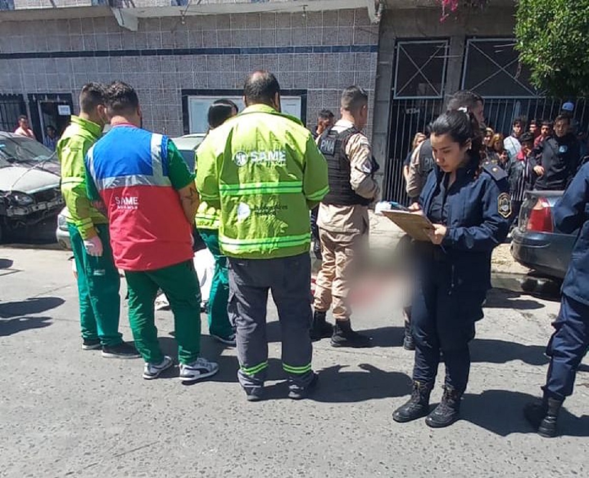 Un hombre asesinó a su expareja en la vía pública. El femicidio fue en Bermal, Quilmes. Foto: Infoquilmes