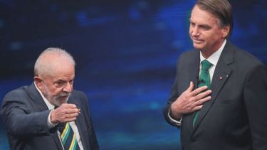 Jair Bolsonaro, y el exmandatario Luis Inácio Da Silva intercambiaron fuertes acusaciones. Foto: Reuters