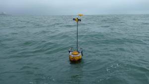 Medían la energía de las olas del mar y les robaron el panel solar de la boya