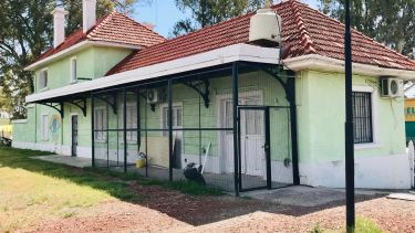 En el edificio de la estación del ferrocarril, se reubicará el Juzgado de Paz de Huergo.