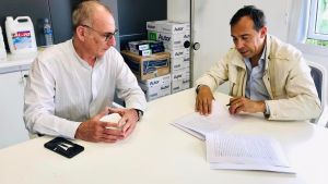 Reubican oficinas del Juzgado de Paz de Huergo por obras en el edificio