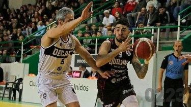 El maragato Dupuy fue una de las figuras de Quilmes ante Pico F.C. Foto: gentileza.