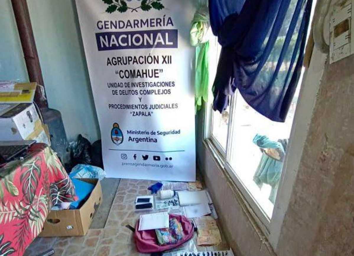 Hubo cinco allanamientos en Neuquén por una causa por narcotráfico. Foto: Presidencia. 