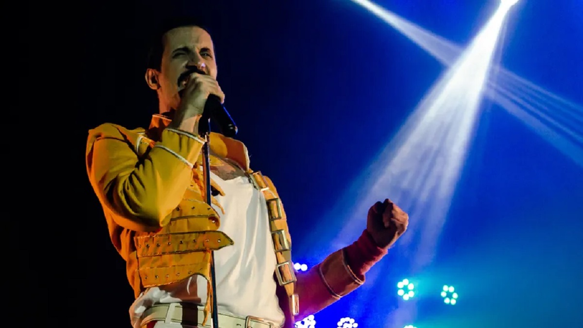 Mariano Zito interpreta a Freddie Mercury. Foto: gentileza.