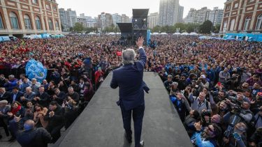 Alberto Fernández inauguró los Juegos Evita. Foto: Presidencia