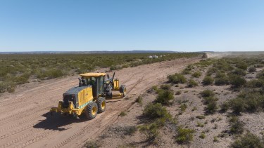 Inician las obras en el km 0 del gasoducto a Vaca Muerta. Foto: Gentileza