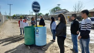 Ponen en marcha el programa Puntos Limpios en escuelas de Chichinales