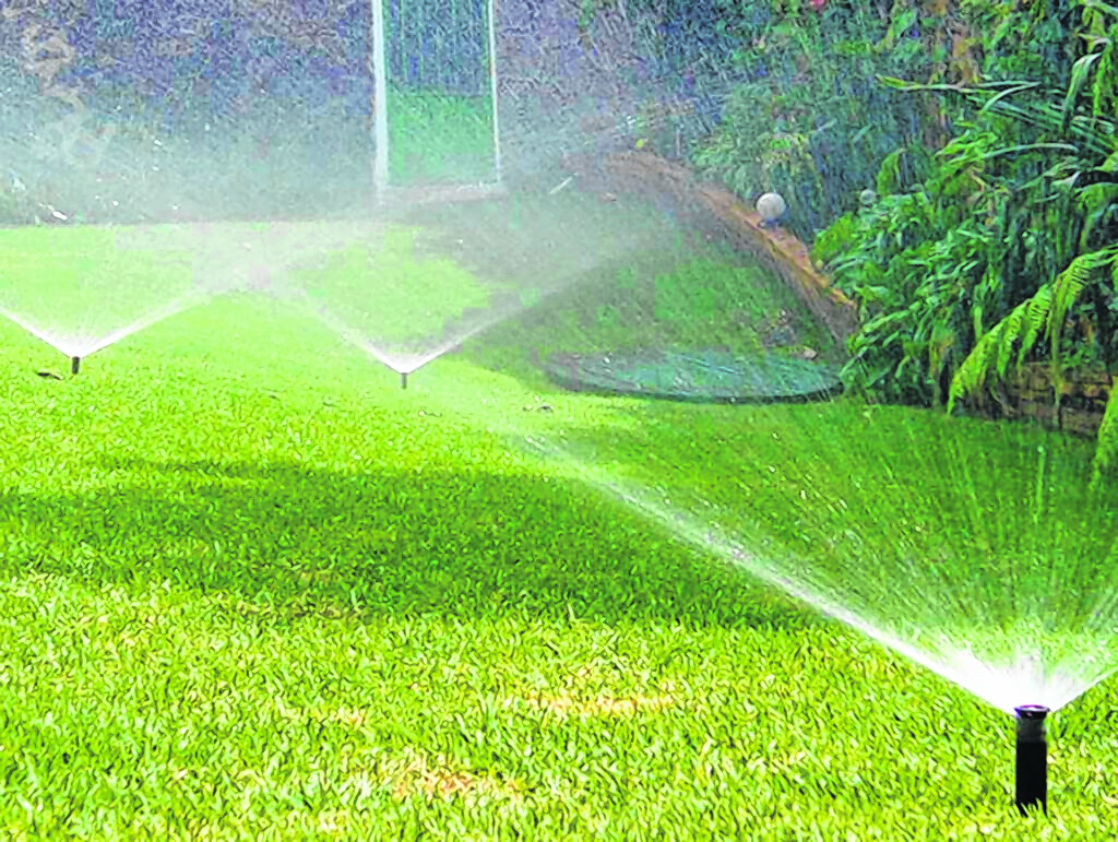 Además de ahorrar agua y ajustar un óptimo riego en nuestro jardín, el suelo se beneficia manteniendo “adecuadamente” el nivel de humedad. 