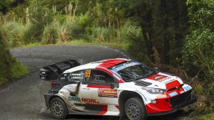 Rovanpera anticipó la conquista del título en el Mundial de rally en Nueva Zelanda