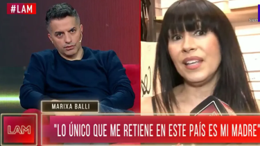 Marixa Balli habló de todo y pidió cambios en las legislaciones argentinas. Foto: Captura América TV