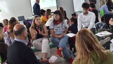 La actividad se desarrolló en el gimnasio municipal "Galo Martínez". Foto: gentileza.