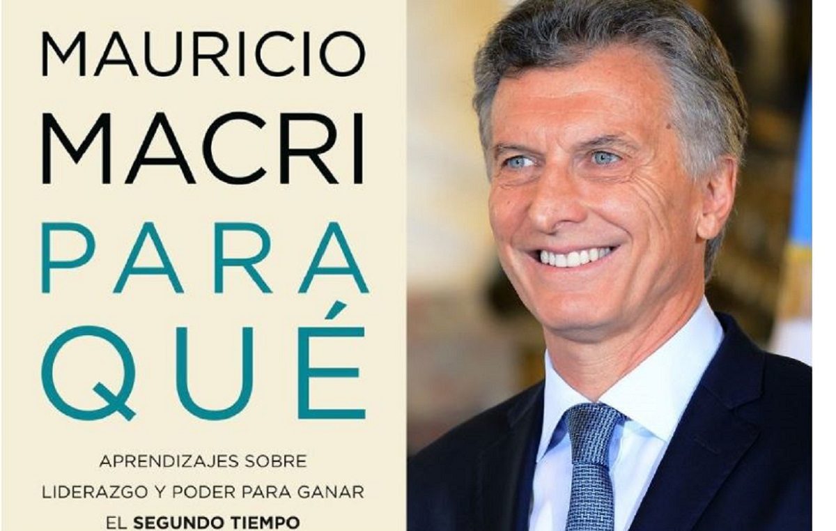 "Para qué" es el libro de Mauricio Macri que estará a la venta próximamente. 