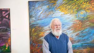 Muestra del plástico Juan Marchesi en el Centro Cultural de Viedma