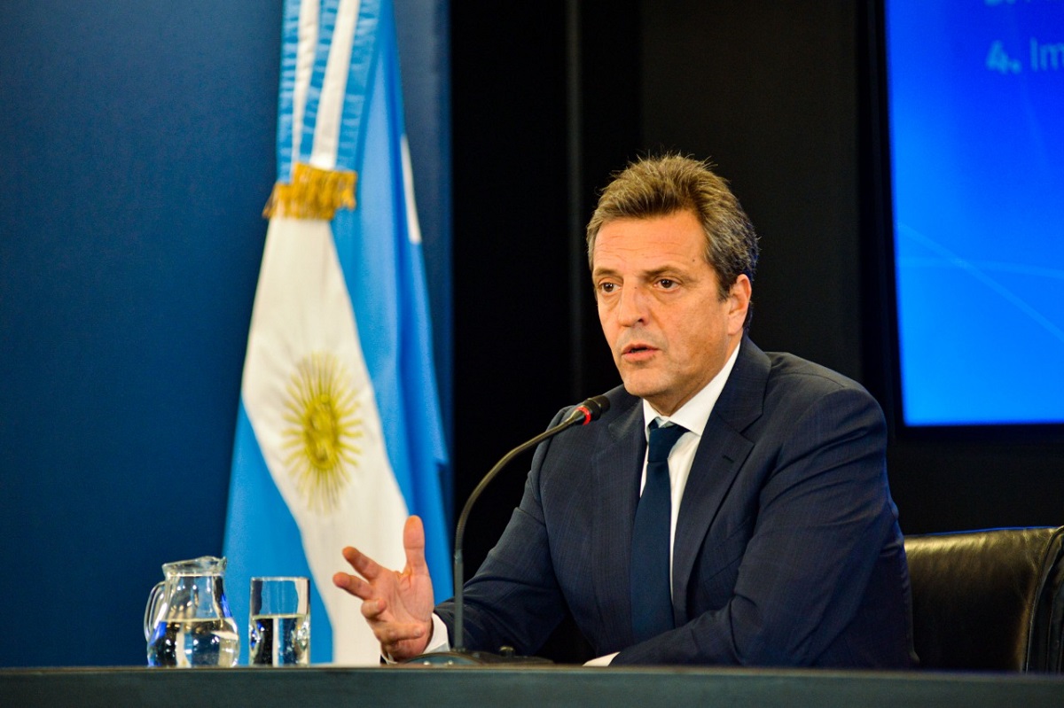 El ministro de Economía Sergio Massa modifica su llegada a la cordillera. Archivo