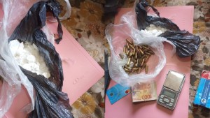 Drogas, balas y dinero fueron incautados en un barrio de Viedma