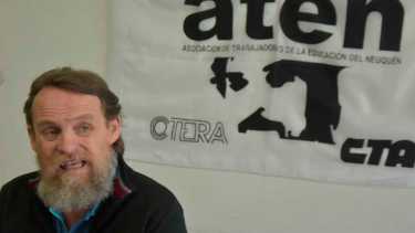 Guagliardo habló acerca de los temas que planteará ATEN en la primera reunión con el gobierno.- Foto: Archivo.