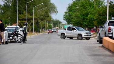 Quedó inaugurada en octubre la pavimentación de 12 cuadras de Boerr y un puente en Confluencia (foto archivo Matias Subat)