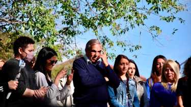 Los que compiten por otro partido contra el MPN "tienen extinción automática de la afiliación; es roja directa, deben salir de la cancha sin victimizarse" (foto Matías Subat)