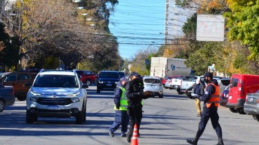 En un operativo de control, se detectó que la moto tenía pedido de secuestro. (Foto Néstor Salas)