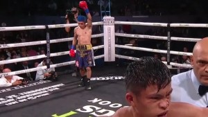 El Puma Martínez ganó en las tarjetas y retuvo el título