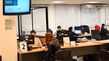 Rentas sigue mostrando buenos números en la recaudación de cada mes. Foto: Marcelo Ochoa. 