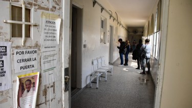 Hay paro de trabajadores nucleados en Asspur en los hospitales. Foto: Alejandro Carnevale