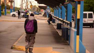 Se levantó el paro de colectivos en Roca. Foto Archivo.