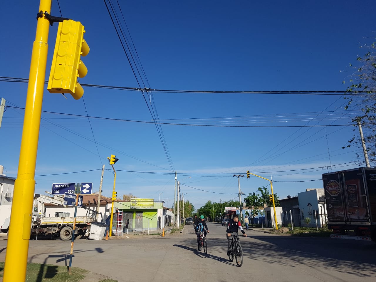 EN los próximos días se pondrá en marcha un nuevo semáforo en la zona suroeste de Regina. (Foto Néstor Salas)
