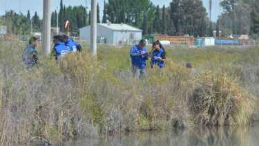 El cuerpo de la víctima apareció el 25 de octubre del 2022 en un desagüe de Senillosa. (Archivo)