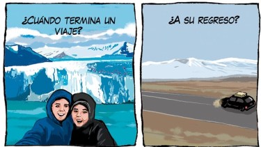 ¿Cuándo termina un viaje? Recuerdos del glaciar Perito Moreno en «Viajeros»