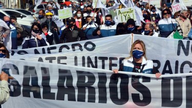 UPCN reclamó volver a negociar enseguida en paritaria. Foto: Marcelo Ochoa.
