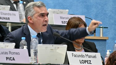 Facundo López defendió la posición de la senadora Mónica Silva sobre la Ley Bases. Foto Archivo: Marcelo Ochoa.