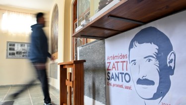 La capilla Don Bosco, santuario de Zatti en Viedma. Foto: Marcelo Ochoa.