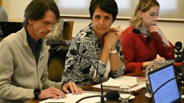 La jefa de Gabinete insistió en que se trata de recuperar el espacio público. Foto: Chino Leiva