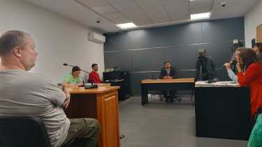 La audiencia se llevó a cabo hoy al mediodía. Foto: gentileza